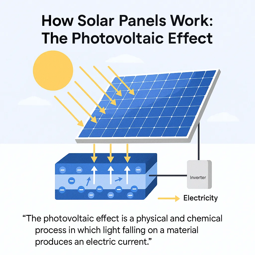 how solar panel work