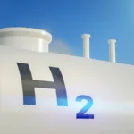green hydrogen tank