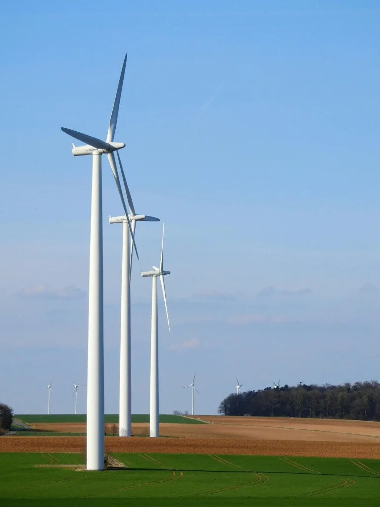 land based wind farms